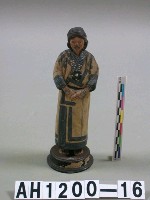 陶塑人種模型—蝦夷人（女性）藏品圖，第1張